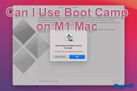 boot camp assistant m1 chip